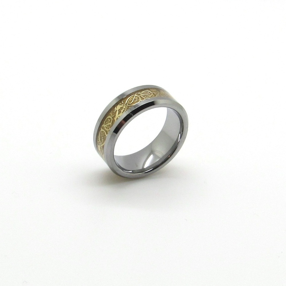 NEW  8 mm Tungsten Comfort Fit Ring